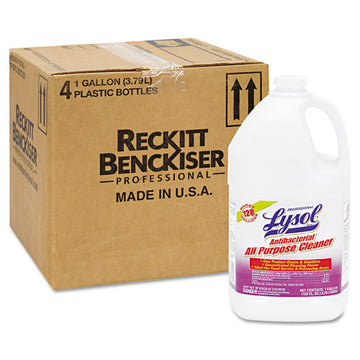 Professional LYSOL® Brand Antibacterial All-purpose Cleaner Concentrate, 1 Gal Bottle, 4-carton freeshipping - TVN Wholesale